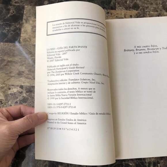 La Red Guiana Del Participants Bruce Bugbee Y Don Cousins Spanish Paperback 2007 - Picture 4 of 8